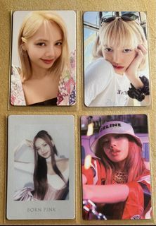 BLACKPINK KIA LISA POSTCARD photocard-