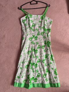 BN Bright Green Sunny Dress