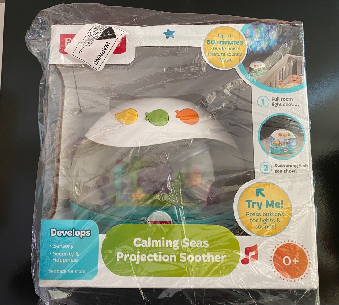 BNIB Fisher Price Calming Seas Projection Soother, Babies & Kids