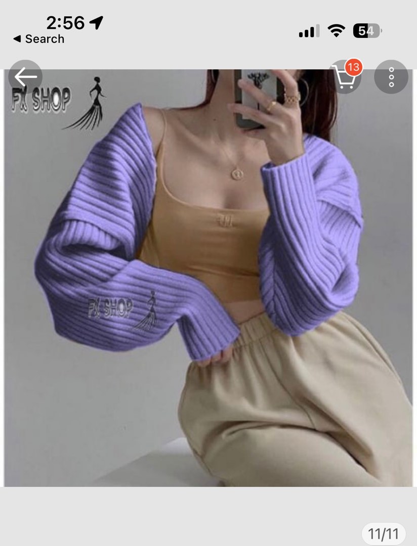 bolero cardigan purple Women s Fashion Coats Jackets and
