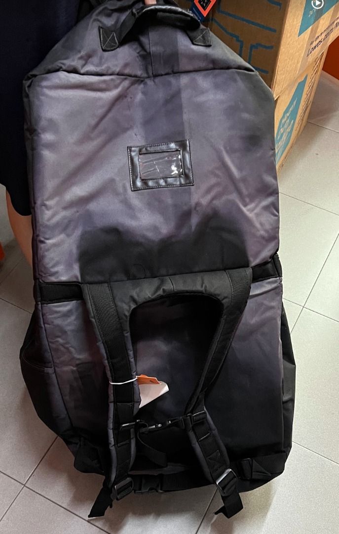 Boobaaloo Car Seat Travel Backpack / Bag, Heavy Duty Padding With Chest And Waist Straps