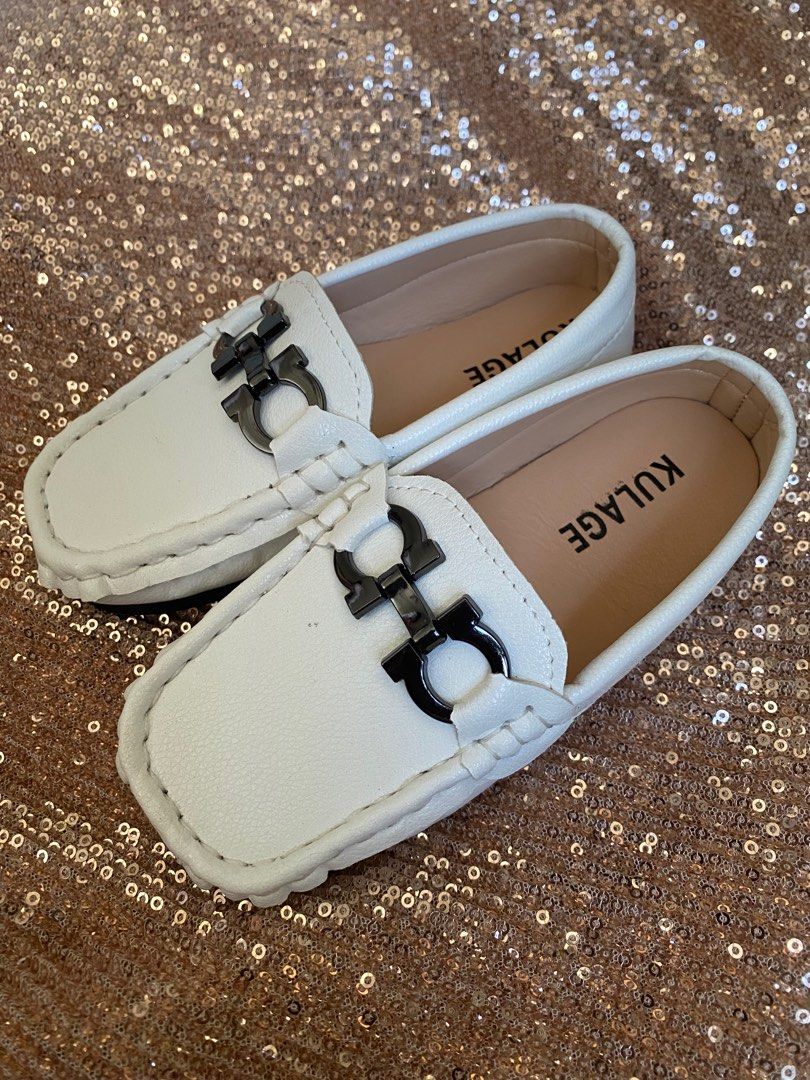 Boys Gentleman Shoes White