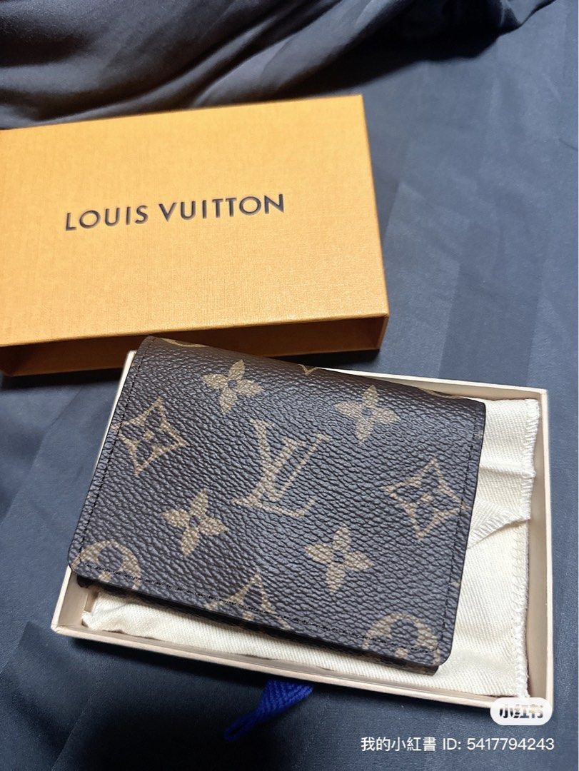 Louis Vuitton LV Card Holder on strap new Black Leather ref.268401