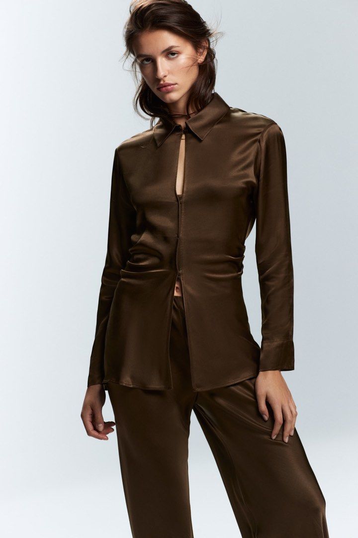Zaina Shirt - Brown
