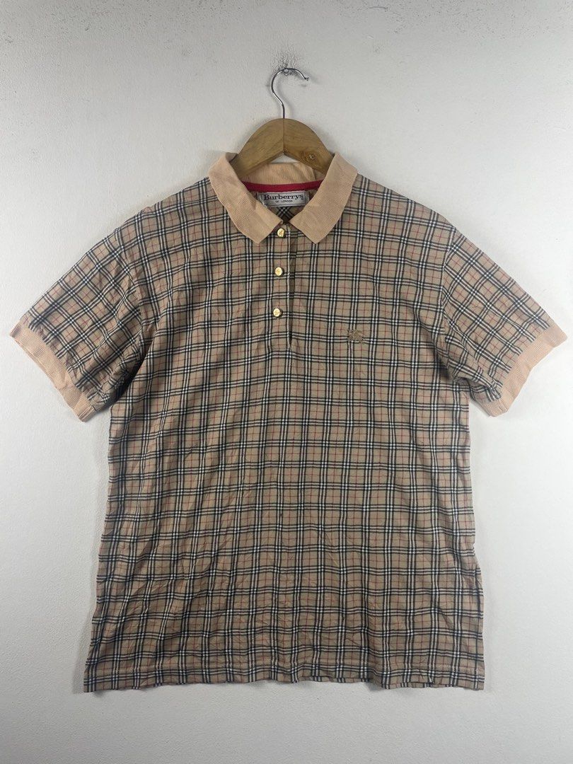 Burberry polo shirt vintage online