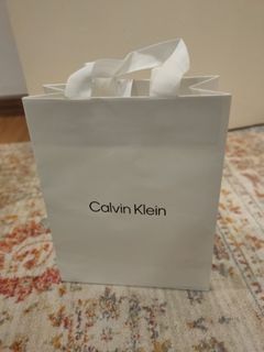 Calvin Klein paper bag