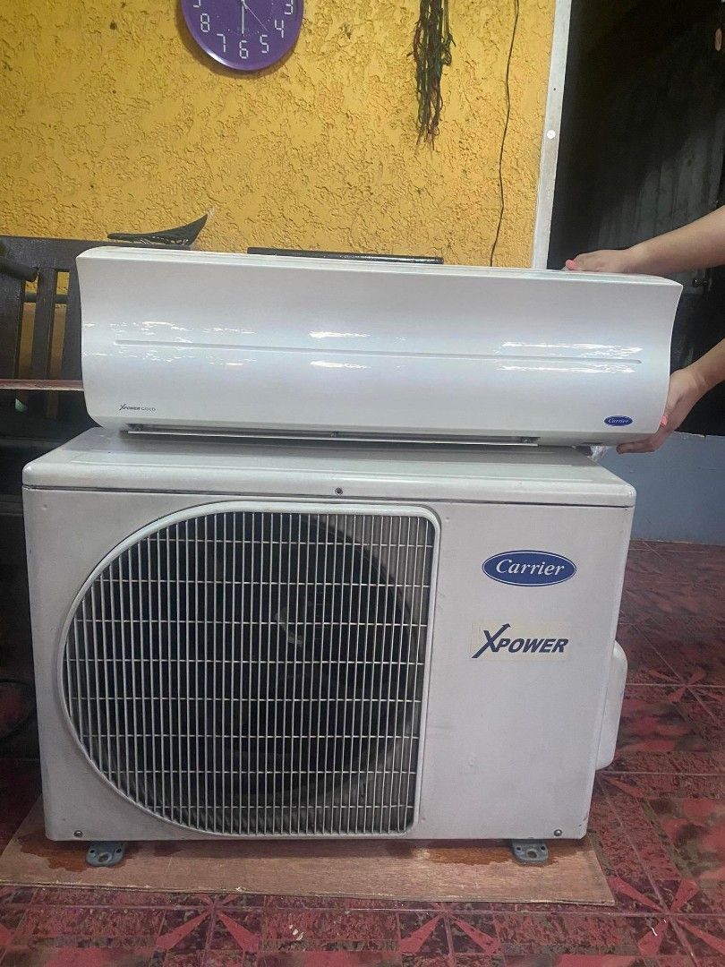 Carrier Split Type Aircon, TV & Home Appliances, Air Conditioning and