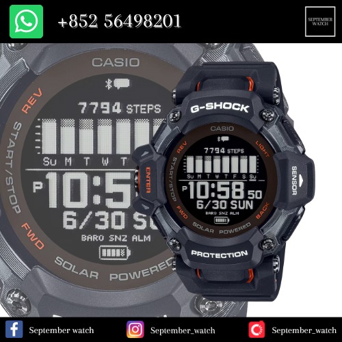 CASIO G-SHOCK G-SQUAD 多功能運動手錶GBD-H2000-1A 100