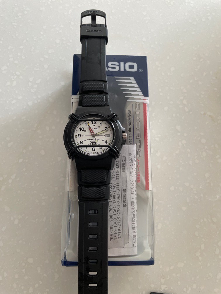 Casio watch 10 year battery analog, Men's Fashion, Watches ...
