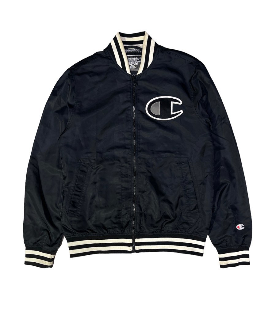 Champion satin new arrivals bomber jacket