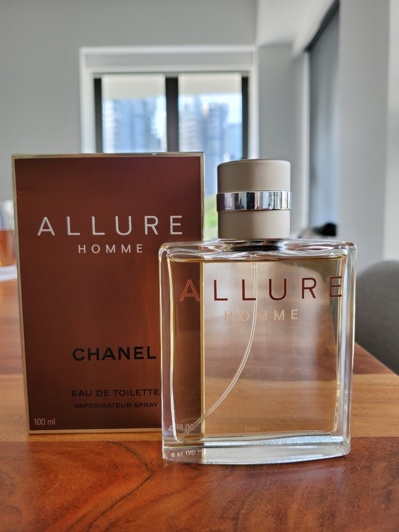 Rare Chanel Allure Homme 3.4oz 100ml Men's EDT Cologne Spray
