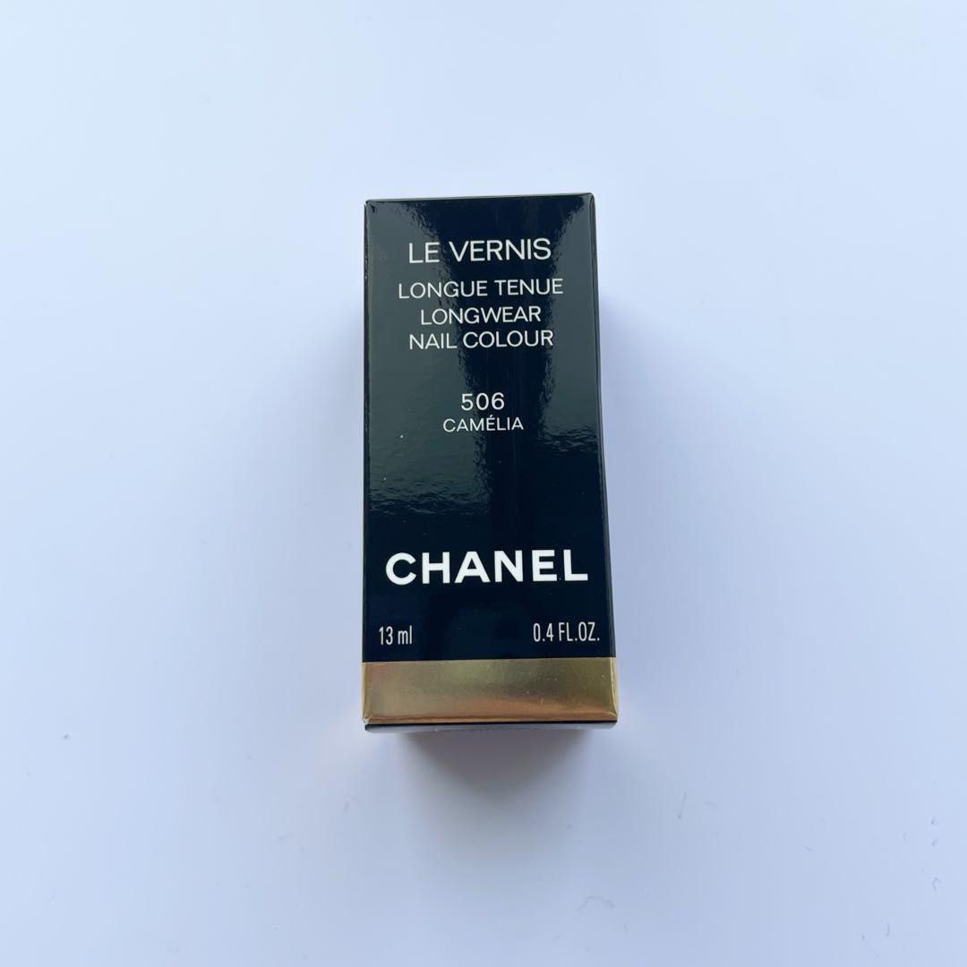Chanel LE VERNIS LONGUE TENUE LONGWEAR NAIL COLOUR Nail Polish 桃紅色指甲油506  CAMÉLIA, 美容＆化妝品, 指甲美容＆其他- Carousell