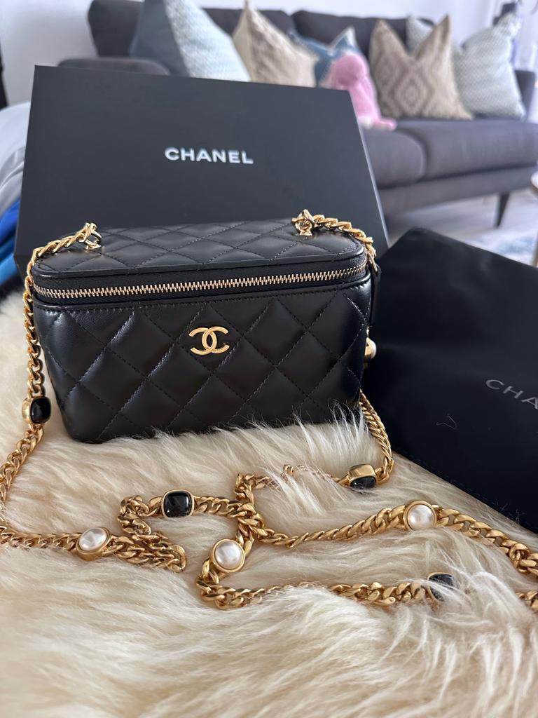 Chanel Vanity Bag, Luxury, Bags & Wallets on Carousell