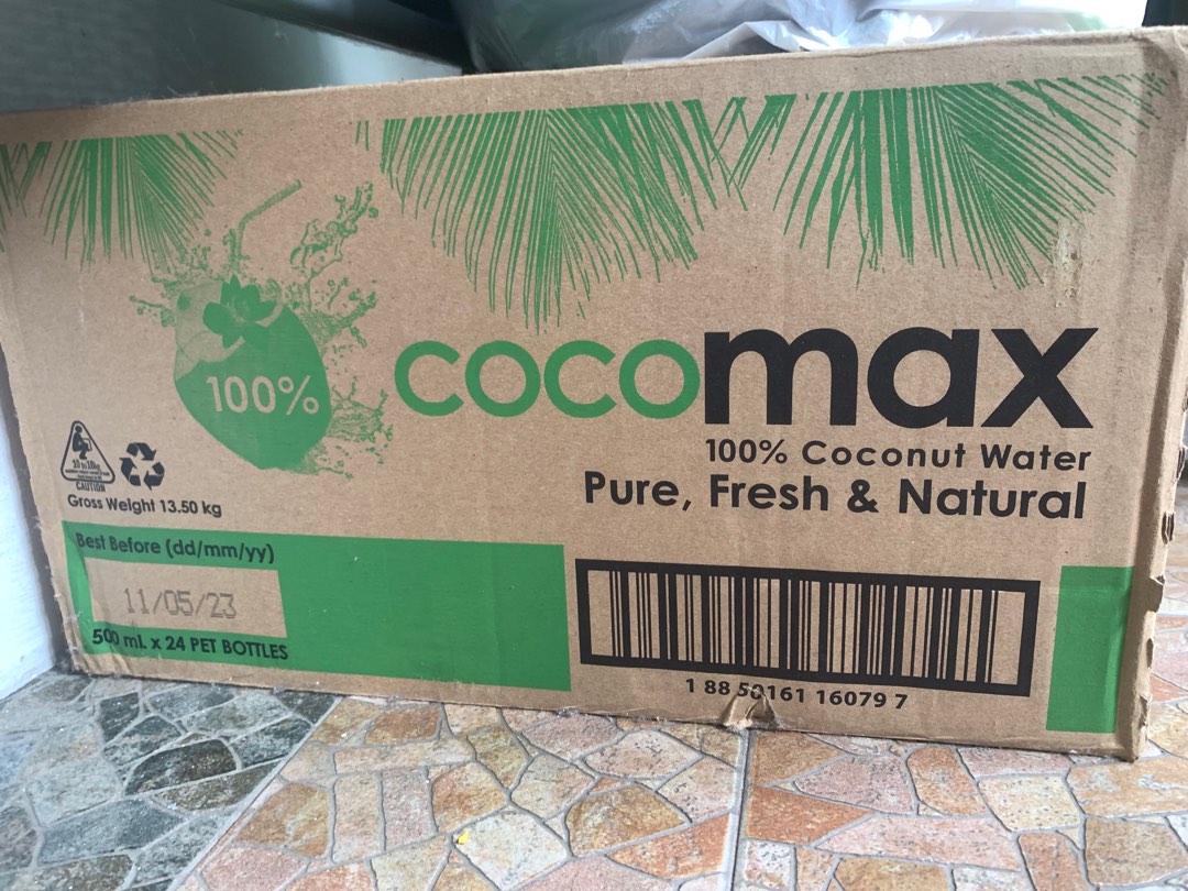 100 Coconut Water 500MLX 24, Food & Drinks, Beverages on Carousell
