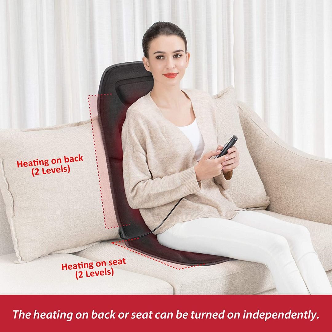 Foot Spa Comfier Full Body Massage Mat, 10 Vibration Motors, Heat ...