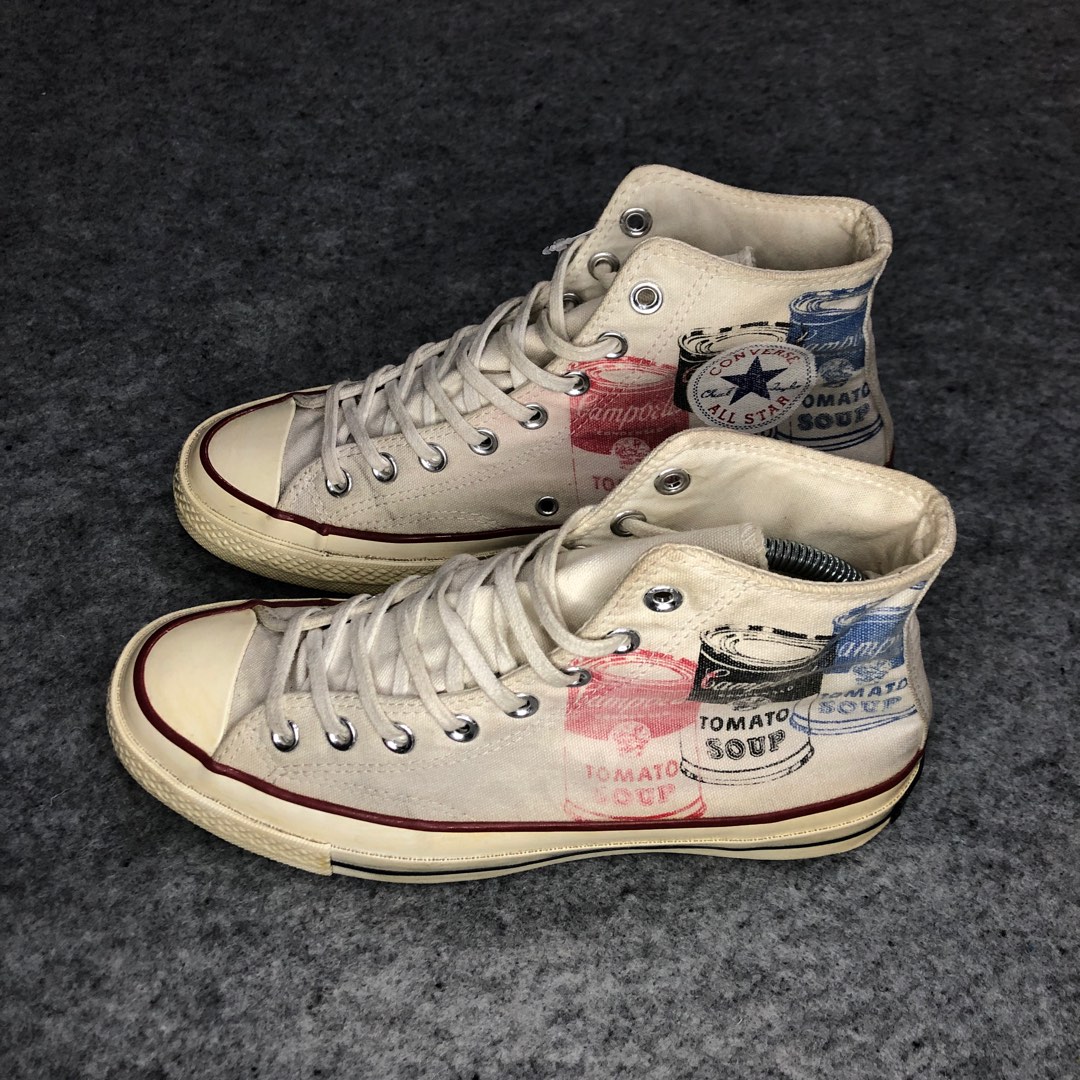 Converse 70 x andy warhol Fesyen Pria Sepatu Sneakers di Carousell