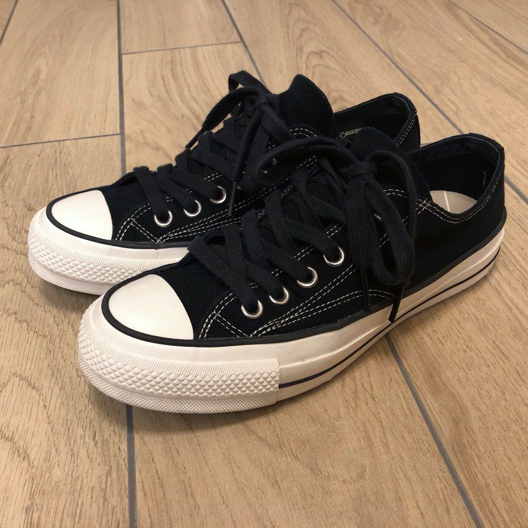 Converse Addict GORE-TEX Canvas low BLACK 25cm, 男裝, 鞋, 波鞋