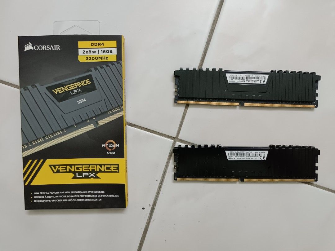 Memoria RAM DDR4 Corsair Vengeance LPX 8Gb 3200Mhz