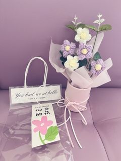 Crochet Flower Box
