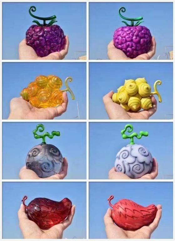 Demon Studio - Devil Fruit Series 4 - Set of 4 - Transparent Version