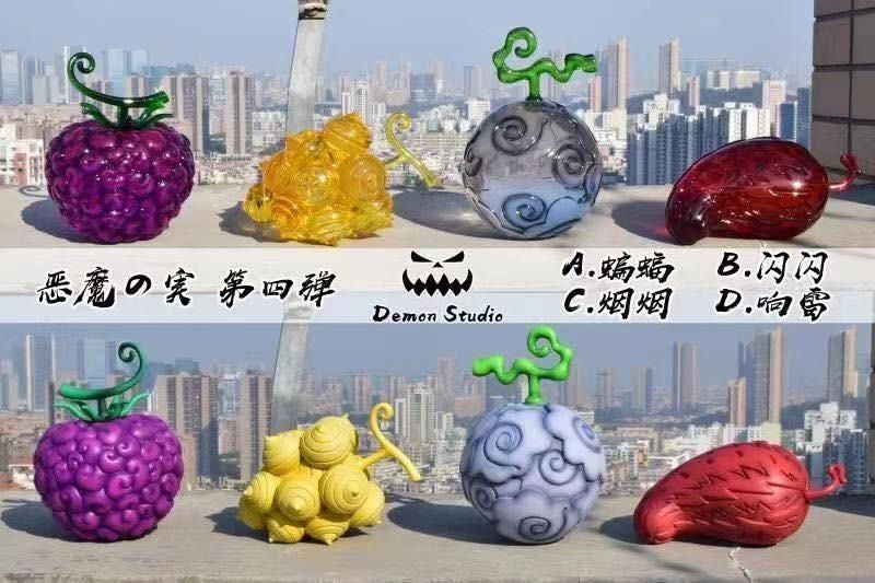 Demon Studio Devil Fruit Series 4 Set of 4 Transparent Version