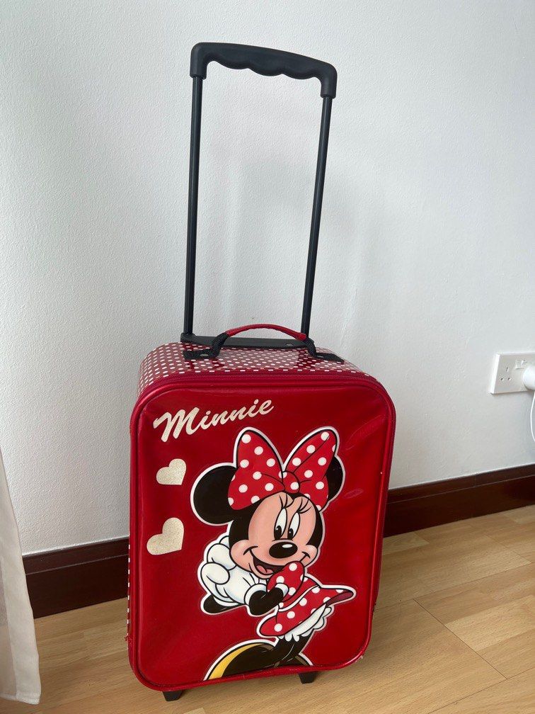 Minnie mouse kids suitcase clearance