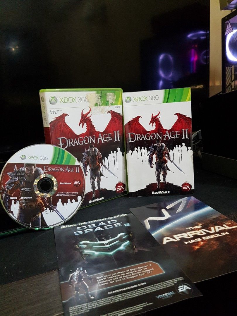 Rustiek Steil Oneerlijk Dragon Age II (Xbox 360), Video Gaming, Video Games, Xbox on Carousell