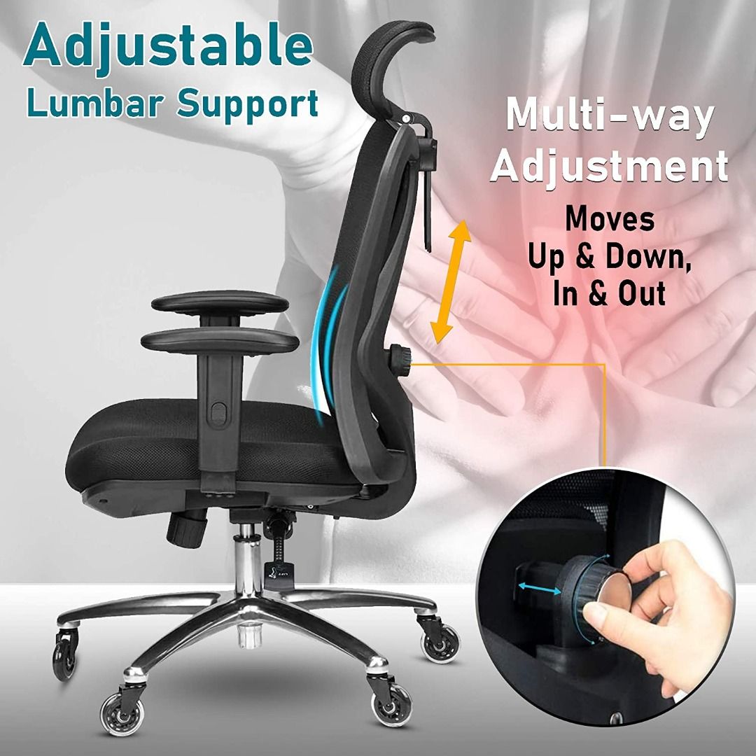 Duramont ergonomic adjustable office clearance