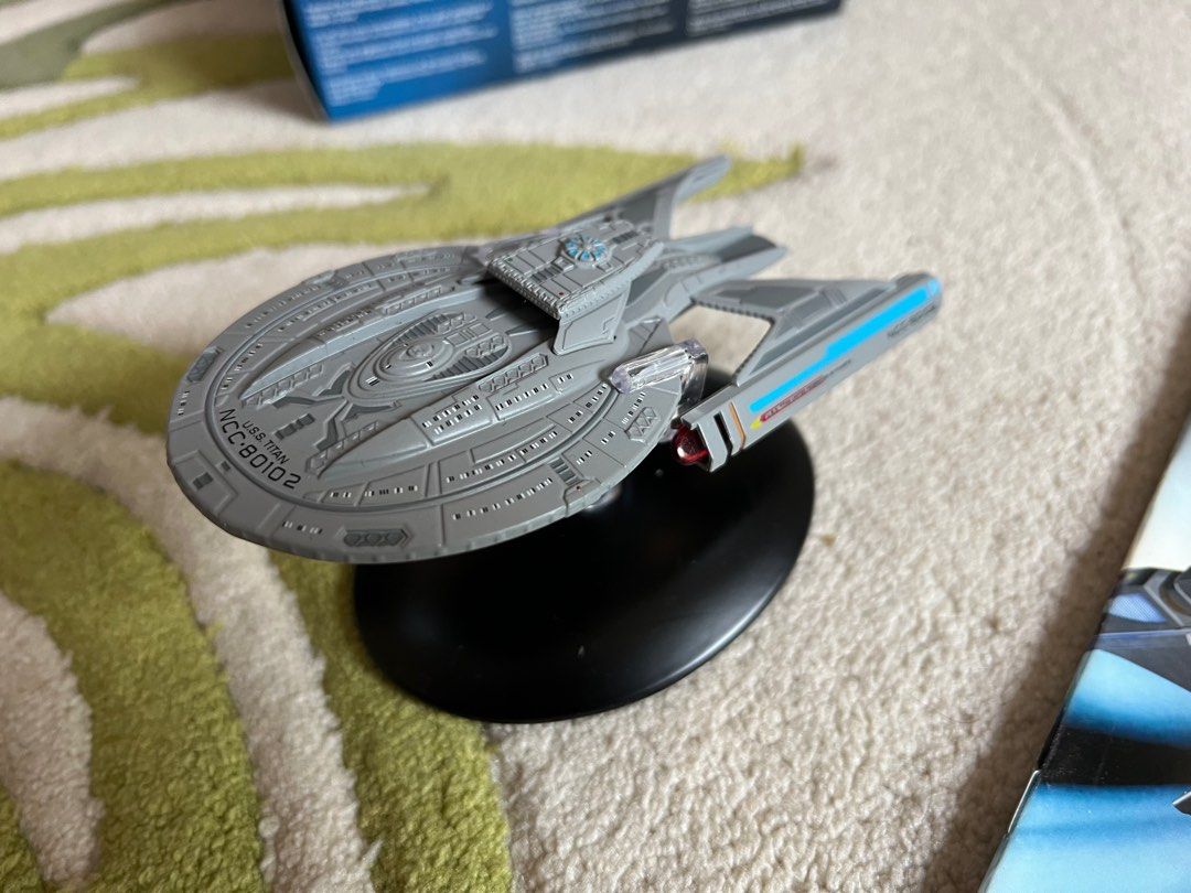 Eaglemoss Star Trek USS Titan, Hobbies & Toys, Toys & Games on Carousell