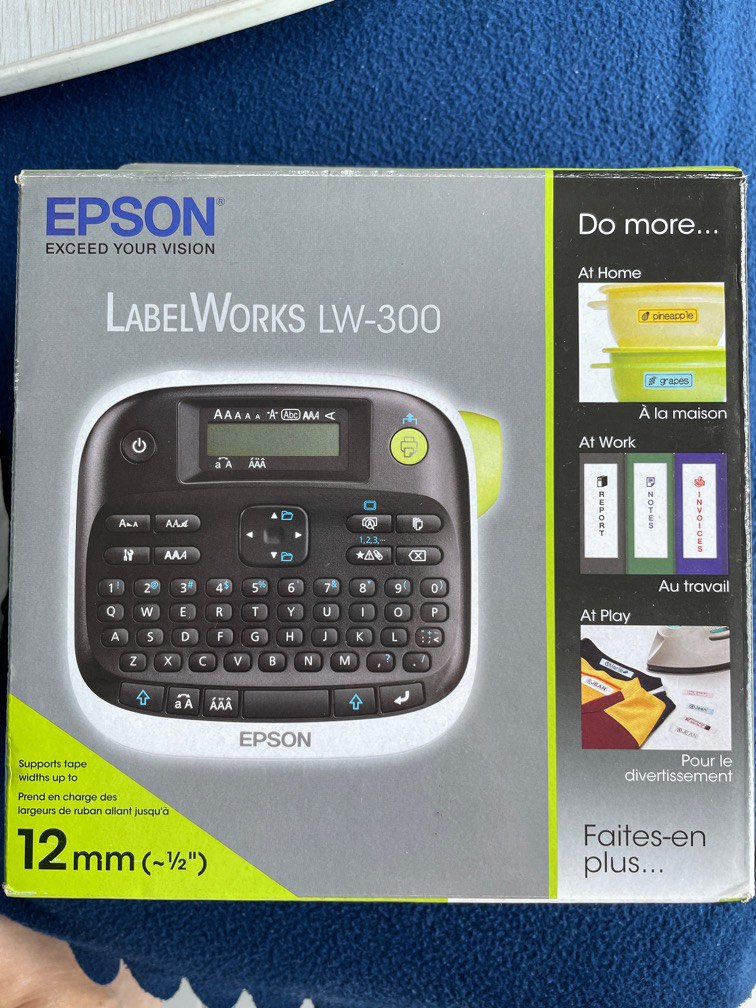 EPSON label works Lw 300 label printer, Computers & Tech, Printers