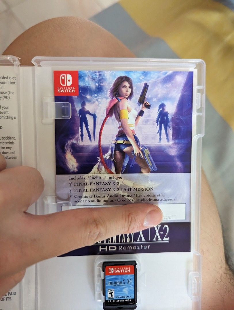 Final Fantasy X remaster (with code), Video Gaming, Video Games