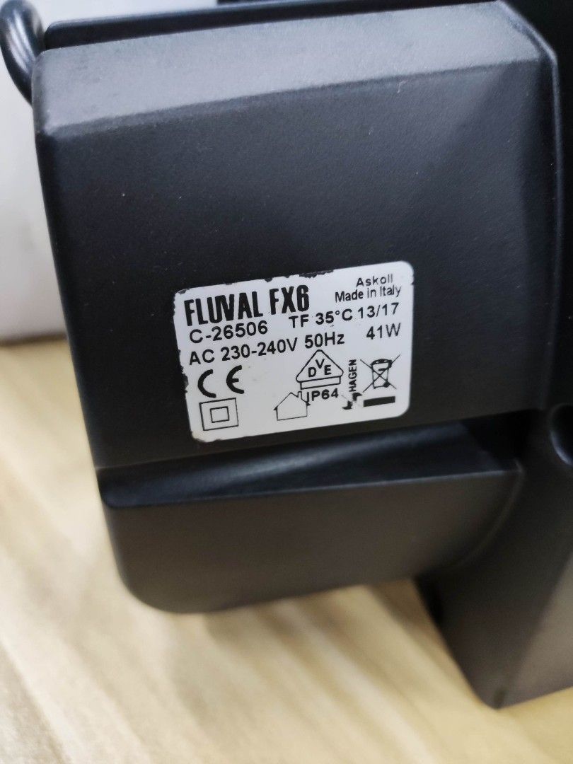Fluval FX6 Pump, Pet Supplies, Homes & Other Pet Accessories on Carousell
