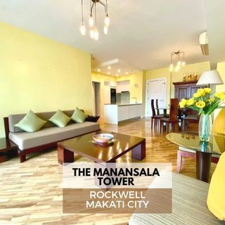 For Sale Spacious 2 Bedroom Condo in Manansala Tower Rockwell Makati City