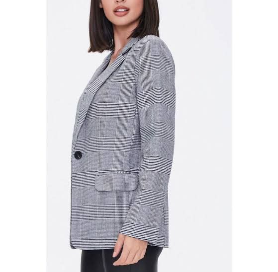 Plaid blazer discount forever 21
