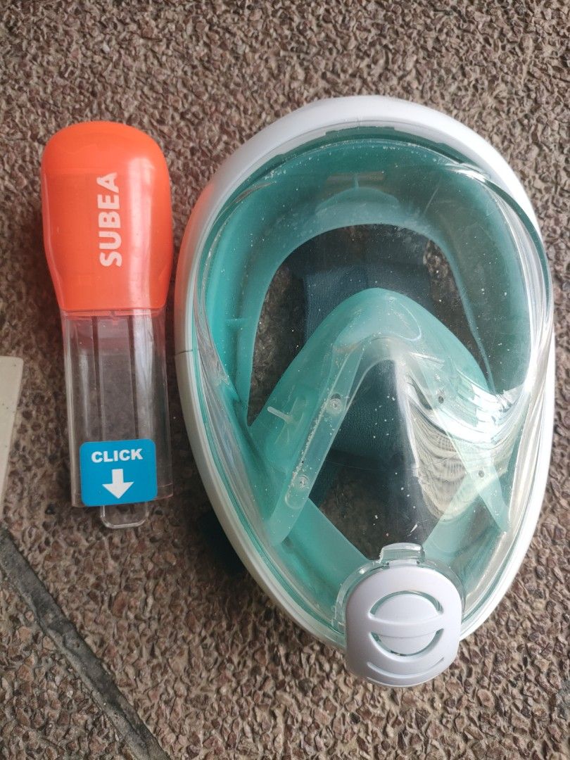 Full Face Snorkel Mask, Sports Equipment, Other Sports Equipment and