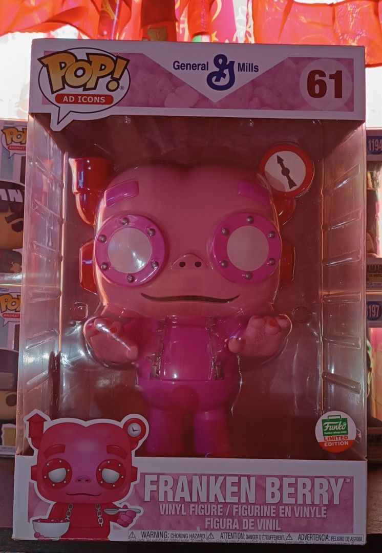 Funko Pop General Mills 61 Franken Berry 10 Limited Edition Funko Shop