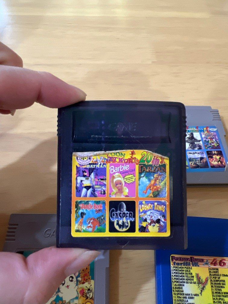 Gameboy Cartridge 20 in 1, Video Gaming, Video Games, Nintendo on Carousell