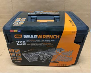 Gearwrench 239-piece SAE/Metric Standard & Deep Mechanics Tool Set - 80942