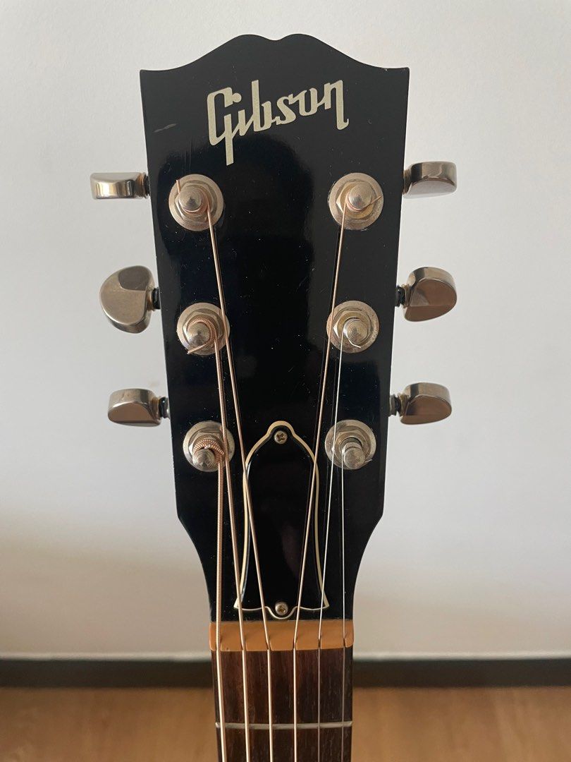 Gibson J-180EC 2001 with original hard case (Category: Musical Instruments) located in Makati City. Submitted by toshihasegawa (Listing ID 1219938621, Image 3). Description: Gibson J-180EC Made in USA YEAR 2001 With original hard case This Special Acoustic-Electric Guitar is arguably among the best-sounding, highest-quality acoustic-electrics ever made. Features a solid spruce top, maple back and sides, mahogany neck, and sculpted rosewood bridge
