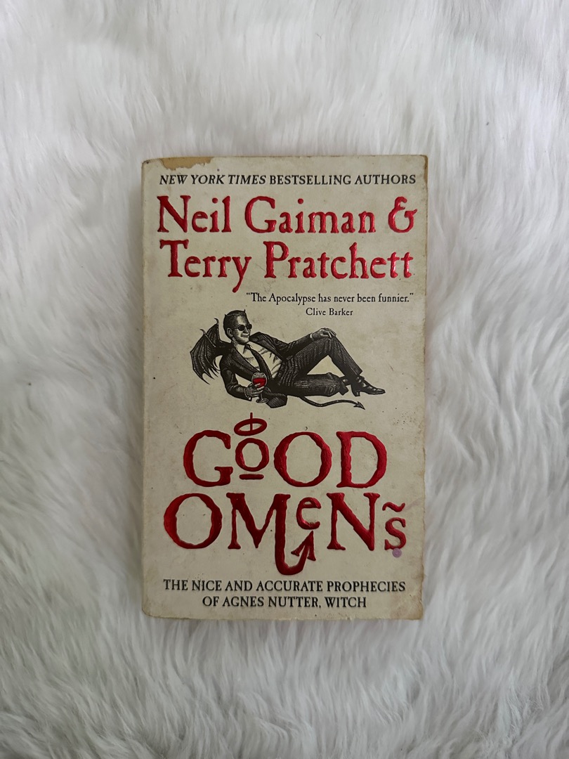 GOOD OMENS by Neil Gaiman and Terry Pratchett, Hobbies & Toys, Books ...