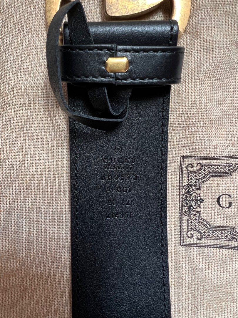 Gucci belt length 2025