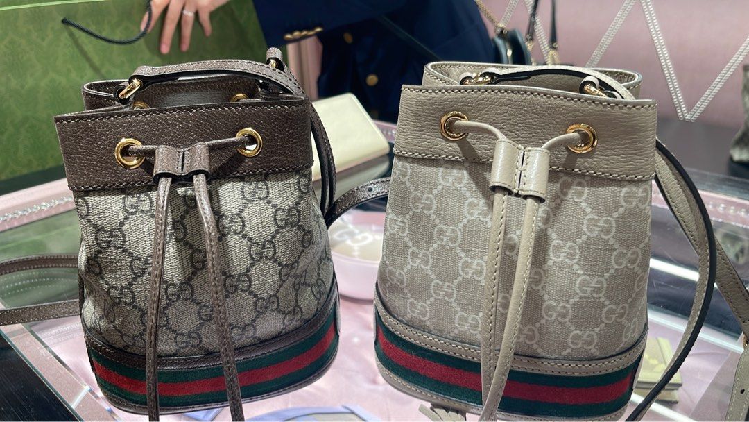 Gucci Ophidia GG Bucket Bag Mini Size