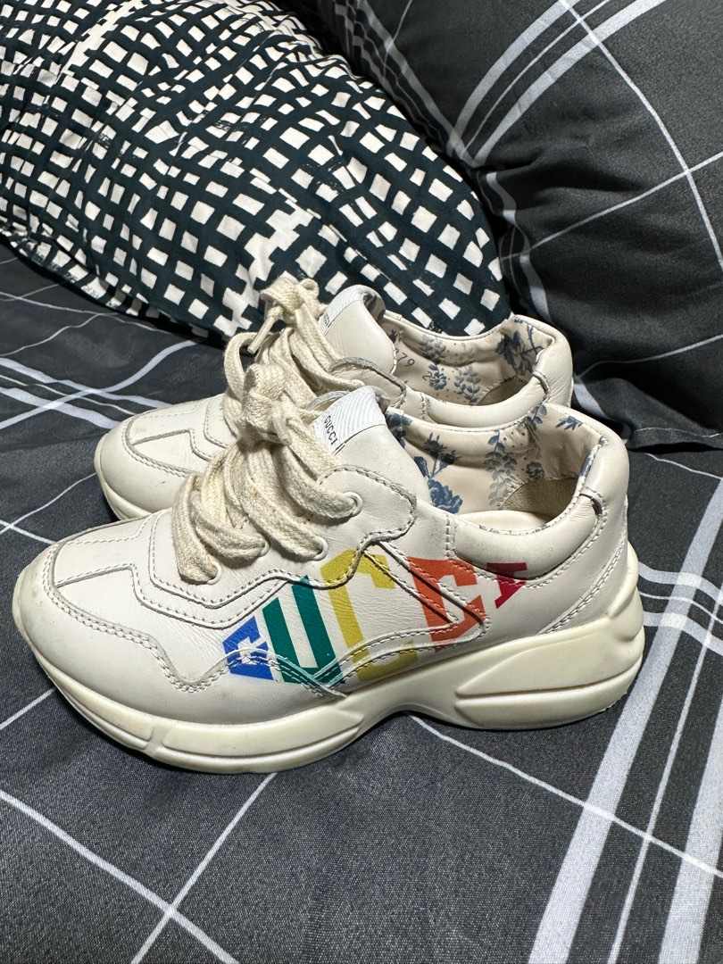 Rainbow hotsell gucci shoes
