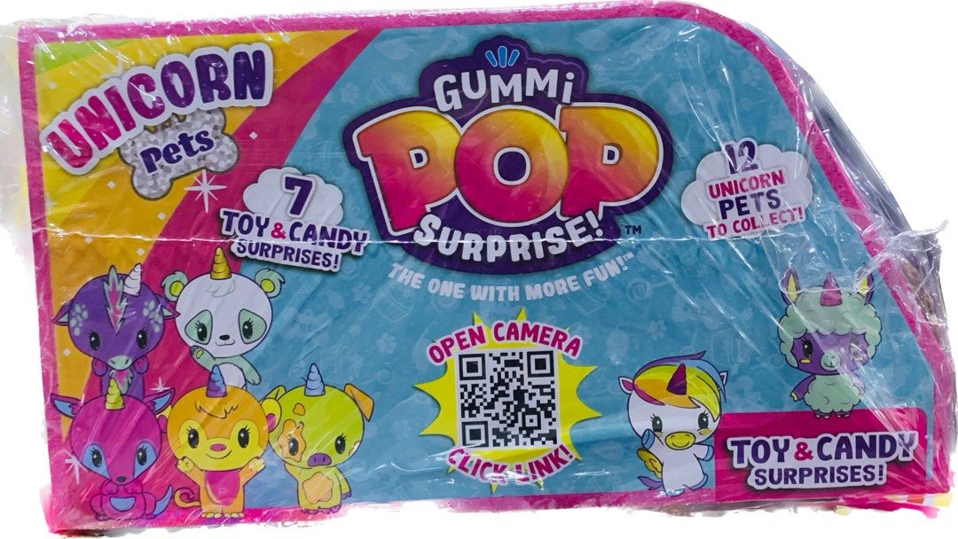 Gummi Pop Surprise Dinosaurs 6 Count