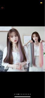 Hair Clip Grey Abu Pink Terang Mute Pink
