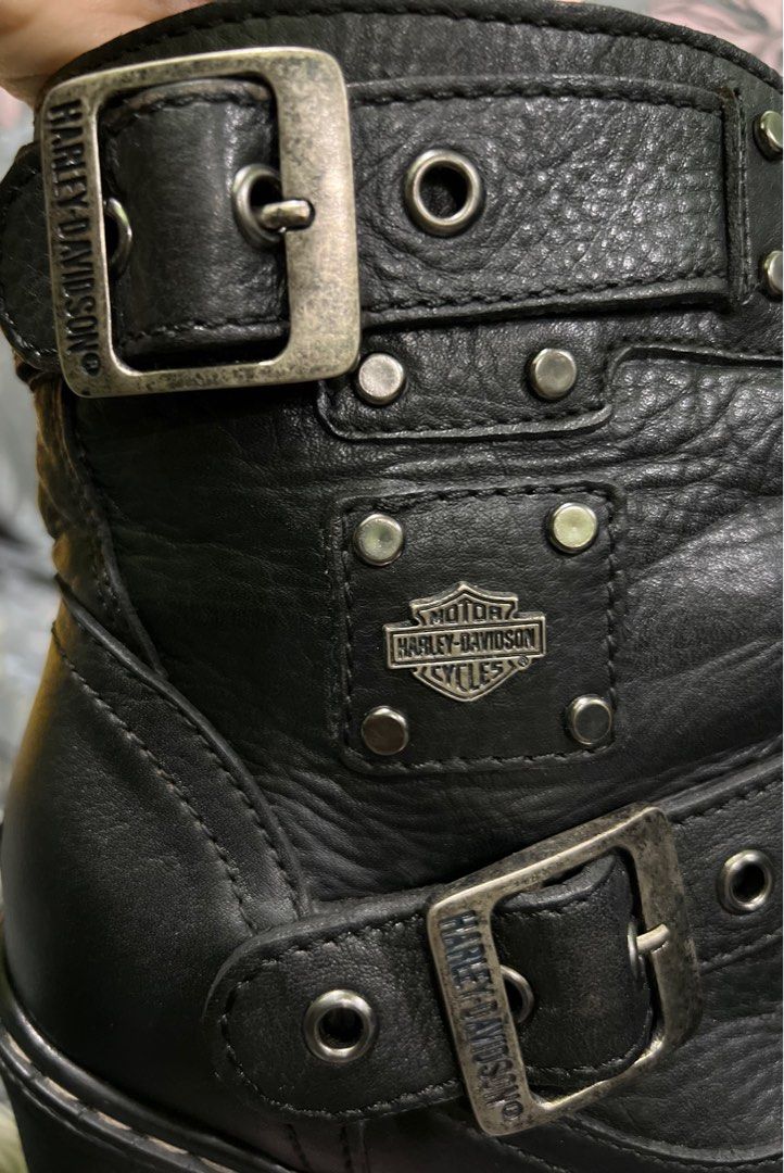 HARLEY DAVIDSON Women s Ludwell 5.5 In Black Fashion Boots