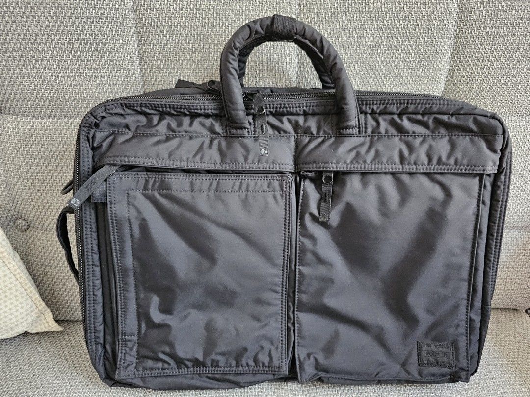 HEAD PORTER BLACK BEAUTY 3Way BRIEFCASE - リュック/バックパック