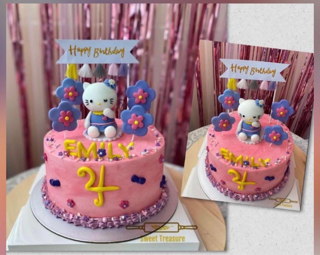 Hello Kitty Rainbow Birthday Cake | Lolo Sweet & Event