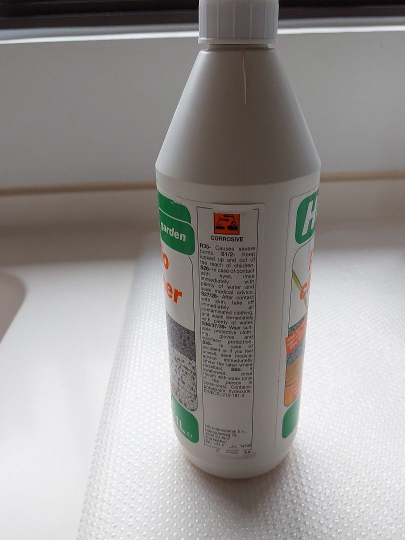 HG patio cleaner 1 L ( BN), Furniture & Home Living, Cleaning