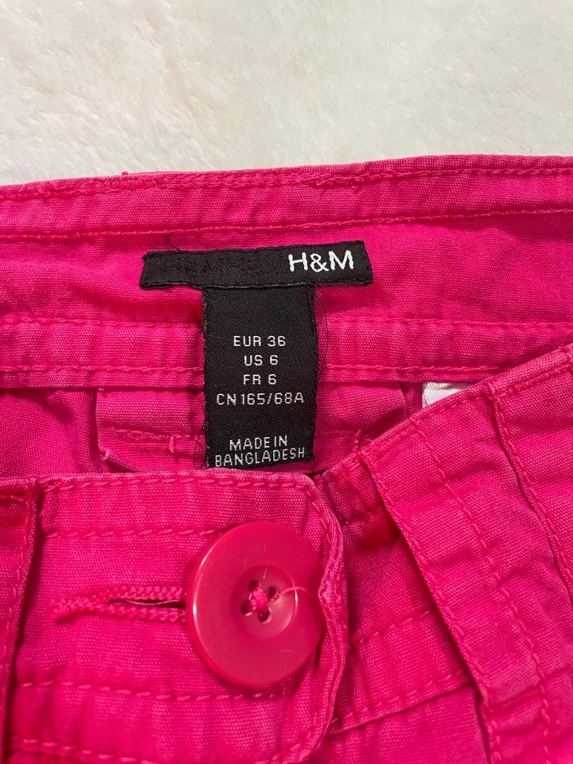 H M pink shorts Women s Fashion Bottoms Shorts on Carousell
